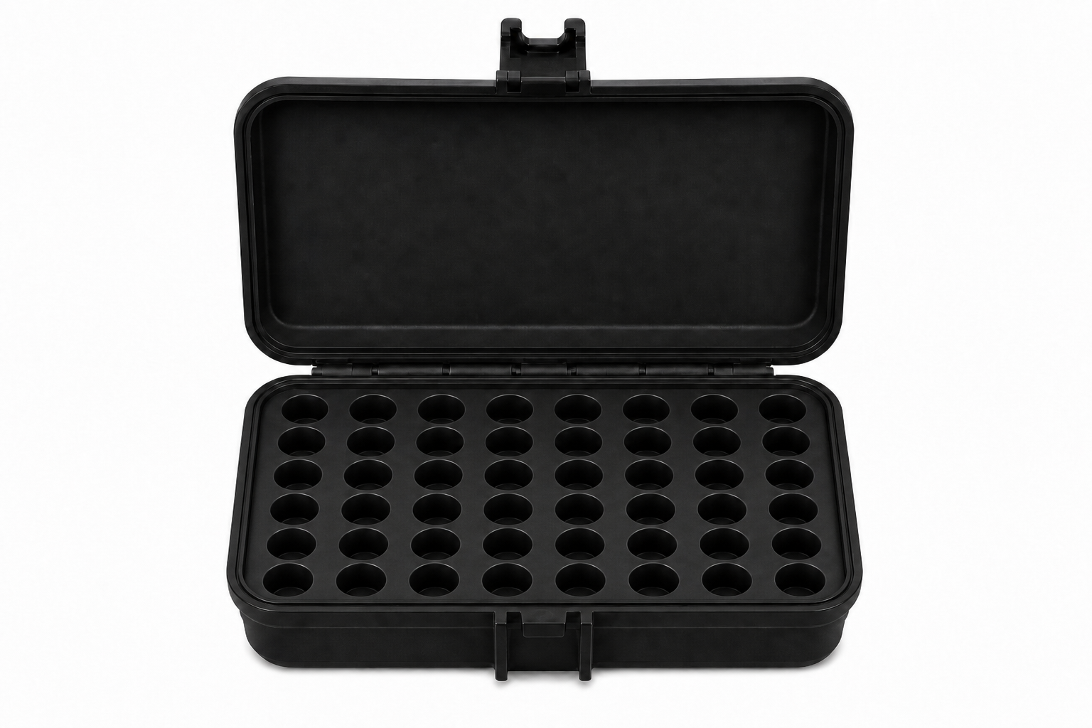 CoreVault 48 Vial Storage Case Black lab vial storage accessory